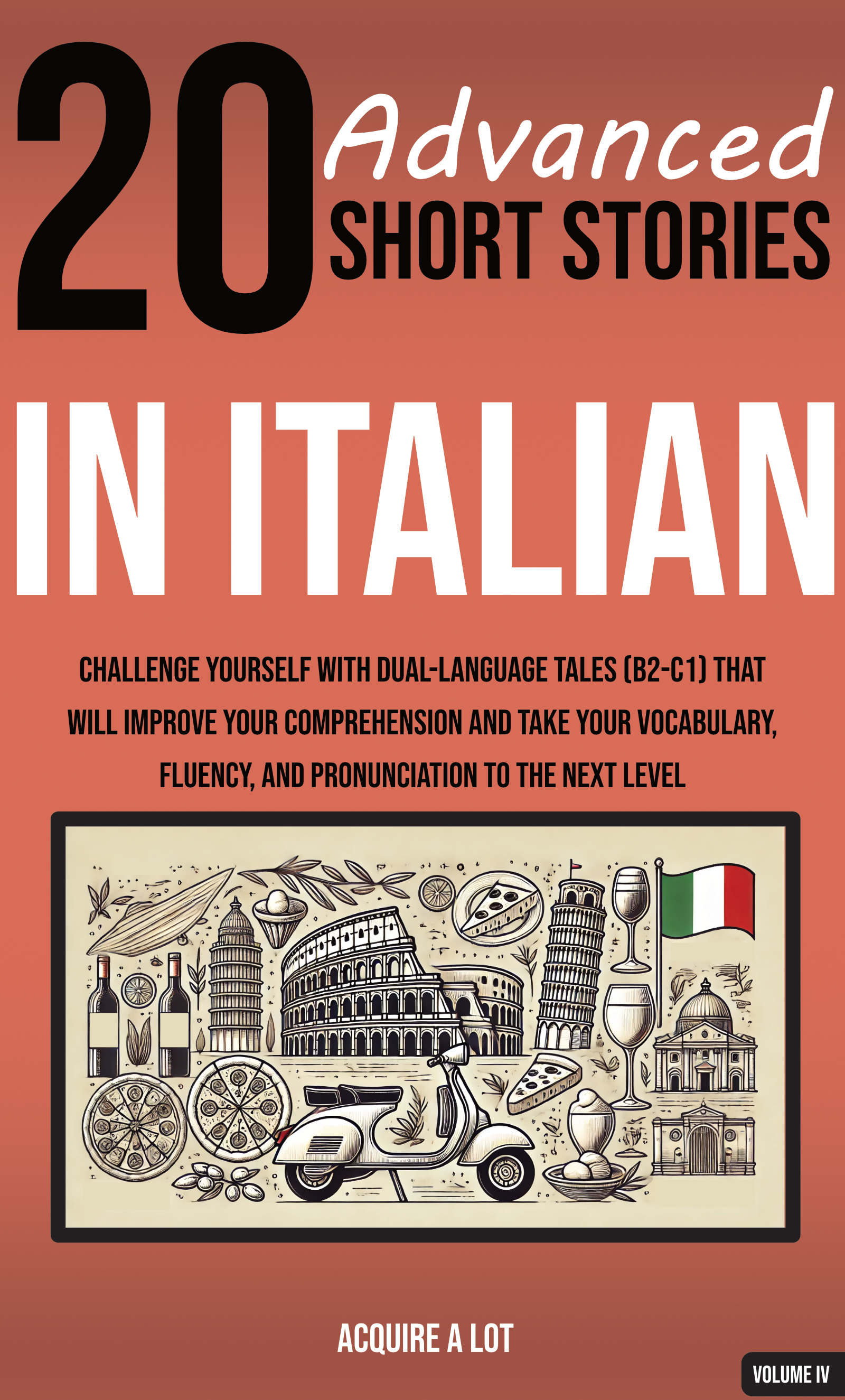 20 Advanced Short Stories in Italian cover