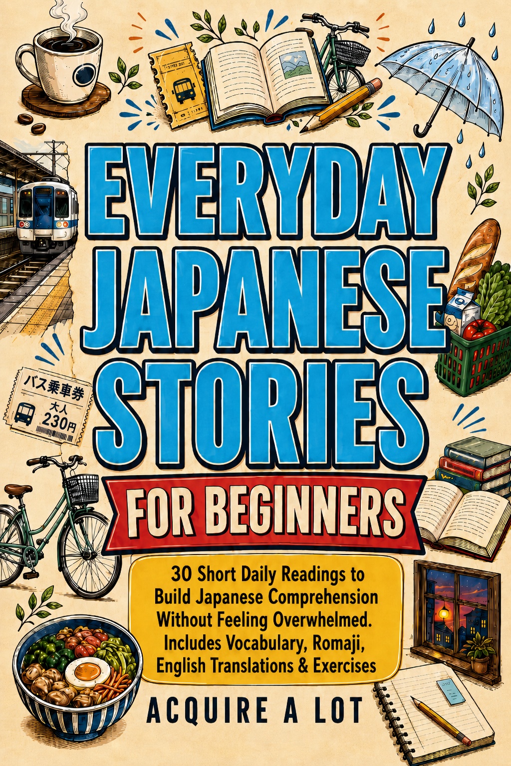 Everyday Japanese Stories for Beginners cover