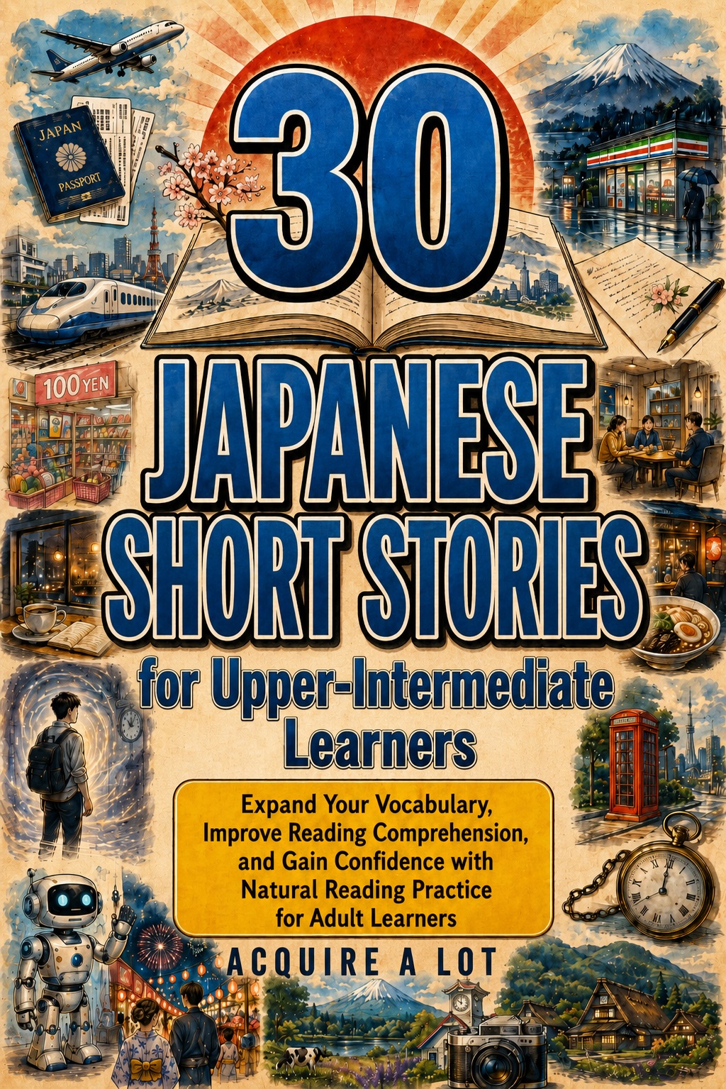 30 Japanese Short Stories for Upper-Intermediate Learners cover