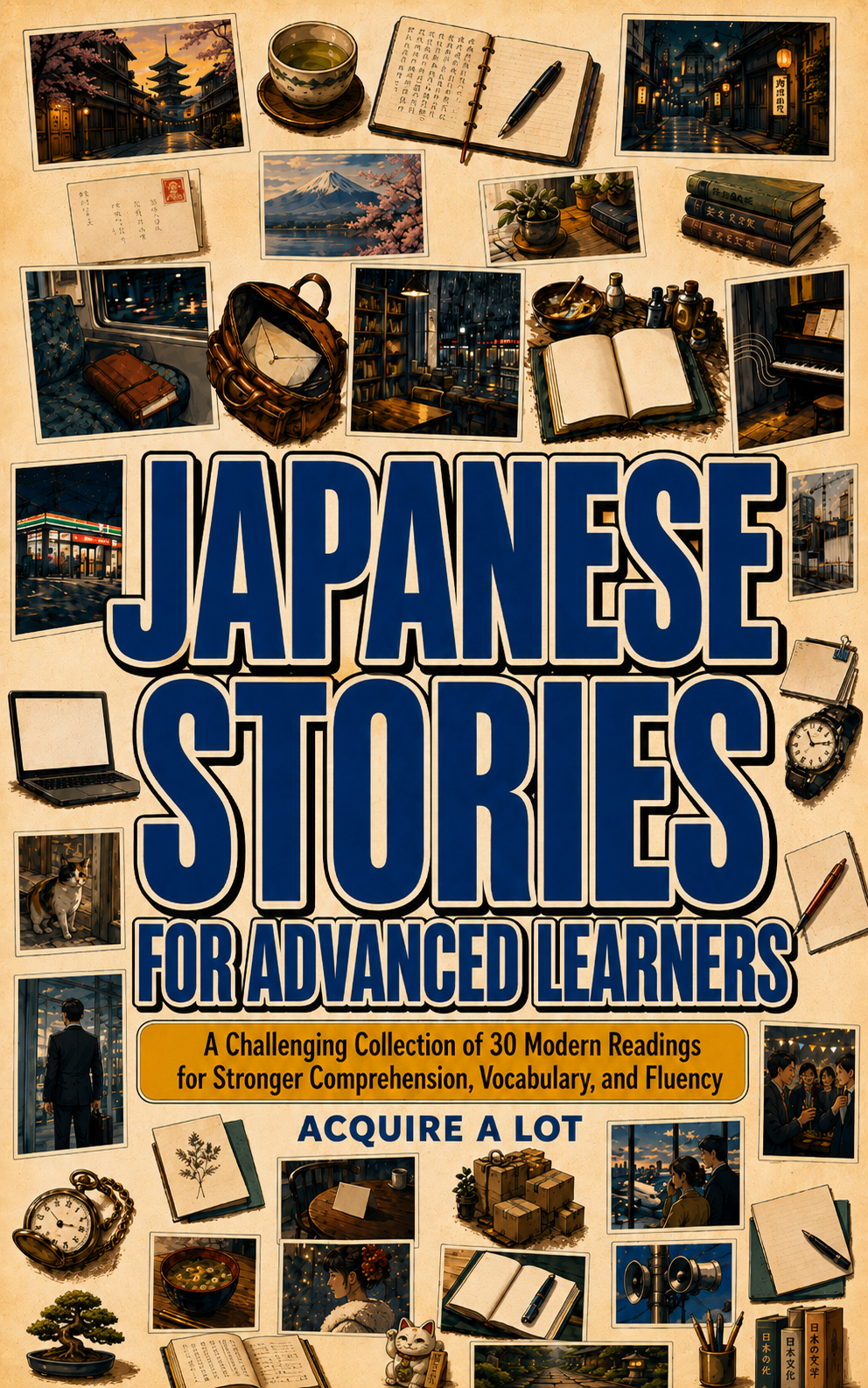 Japanese Stories for Advanced Learners cover